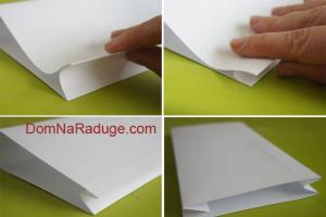 Подарочный пакет из бумаги своими руками